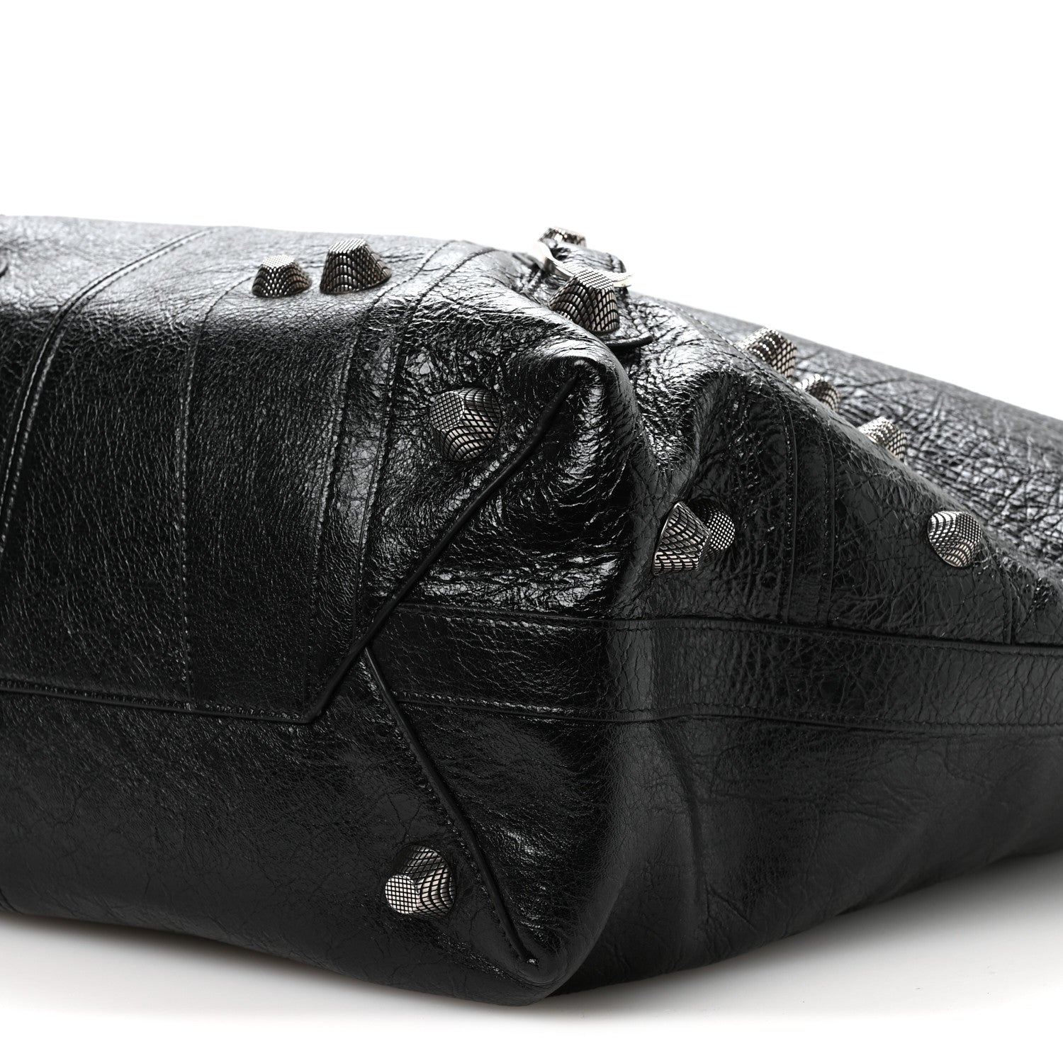 Balenciaga Agneau Arena Large Le Cagole Carry All Bag Black 10 of 10