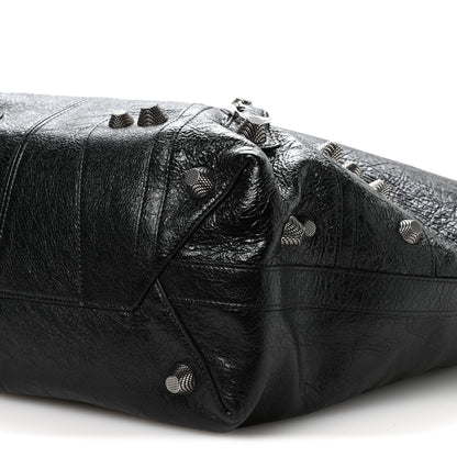 Balenciaga Agneau Arena Large Le Cagole Carry All Bag Black 10 of 10
