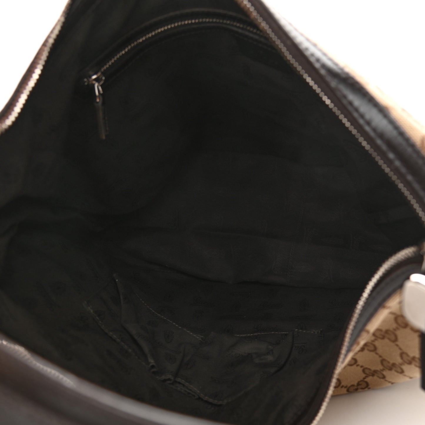 Monogram Large GG Twins Hobo Dark Brown