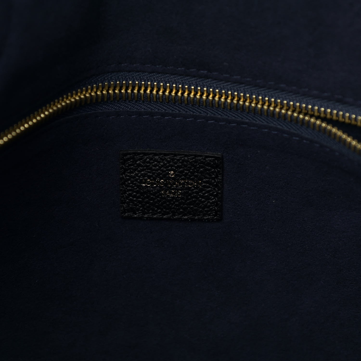 Louis Vuitton Empreinte Monogram Giant Neverfull MM Black 7 of 11