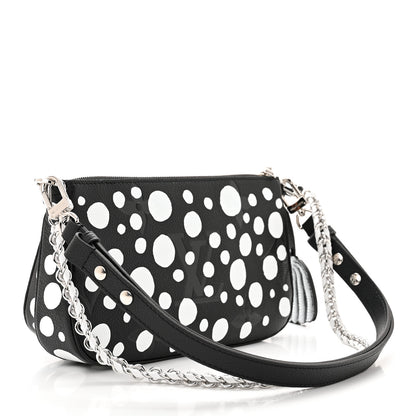 Louis Vuitton LV X YK Empreinte Multi Pochette Accessories Black White 3 of 10