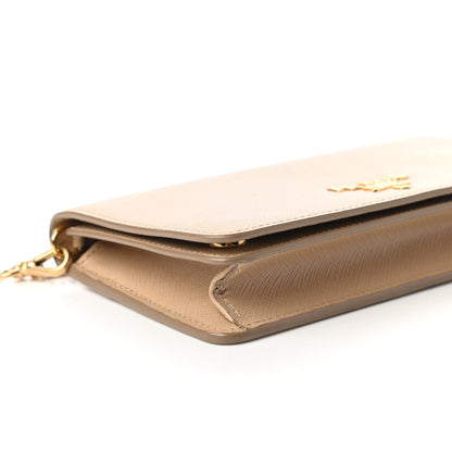 Prada Saffiano Metal Mini Crossbody Bag Cipria 6 of 10