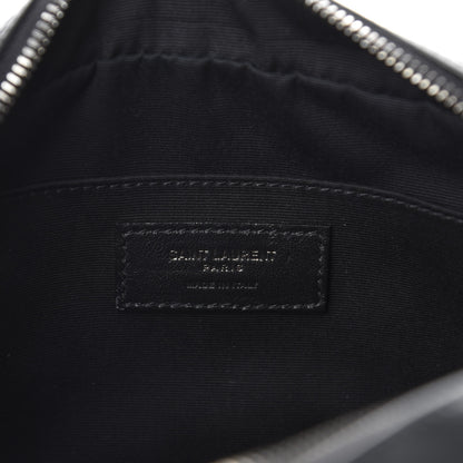 Saint Laurent Calfskin Matelasse Monogram Lou Camera Bag Black 8 of 11