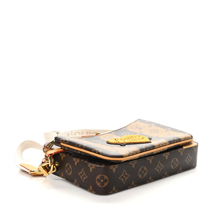 Louis Vuitton X NIGO Reverse Monogram Stripes Trio Messenger 4 of 9