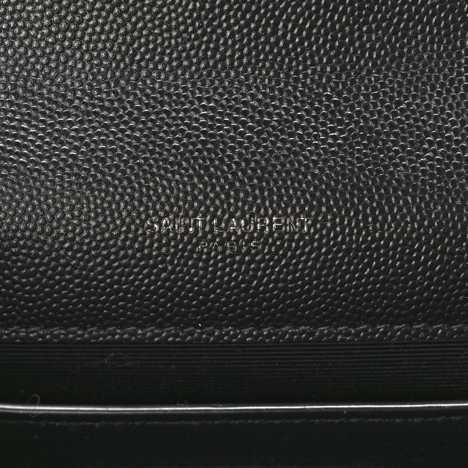 Saint Laurent Grain De Poudre Small Monogram Kate Satchel Black 6 of 15