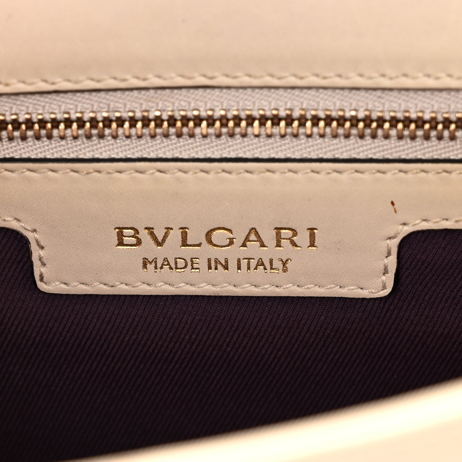 Bulgari Calfskin Serpenti Forever Crossbody Bag White Agate 6 of 10