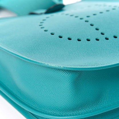 Hermes Epsom Evelyne III PM Bleu Paon 9 of 12