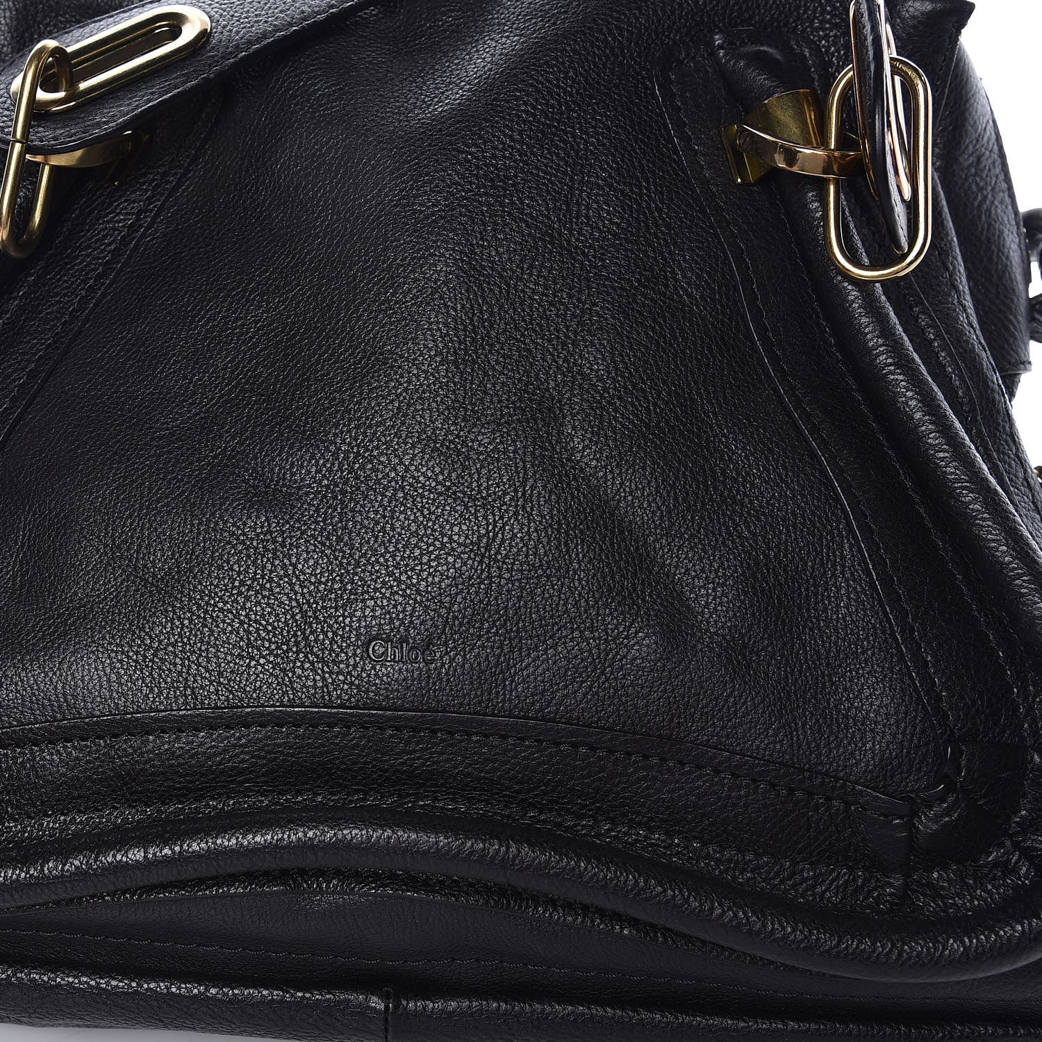 Chloe Calfskin Medium Paraty Black 10 of 17