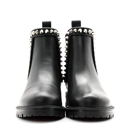 Christian Louboutin Nappa Spiked Capahutta Flat Chelsea Boots 40.5 Black 2 of 9
