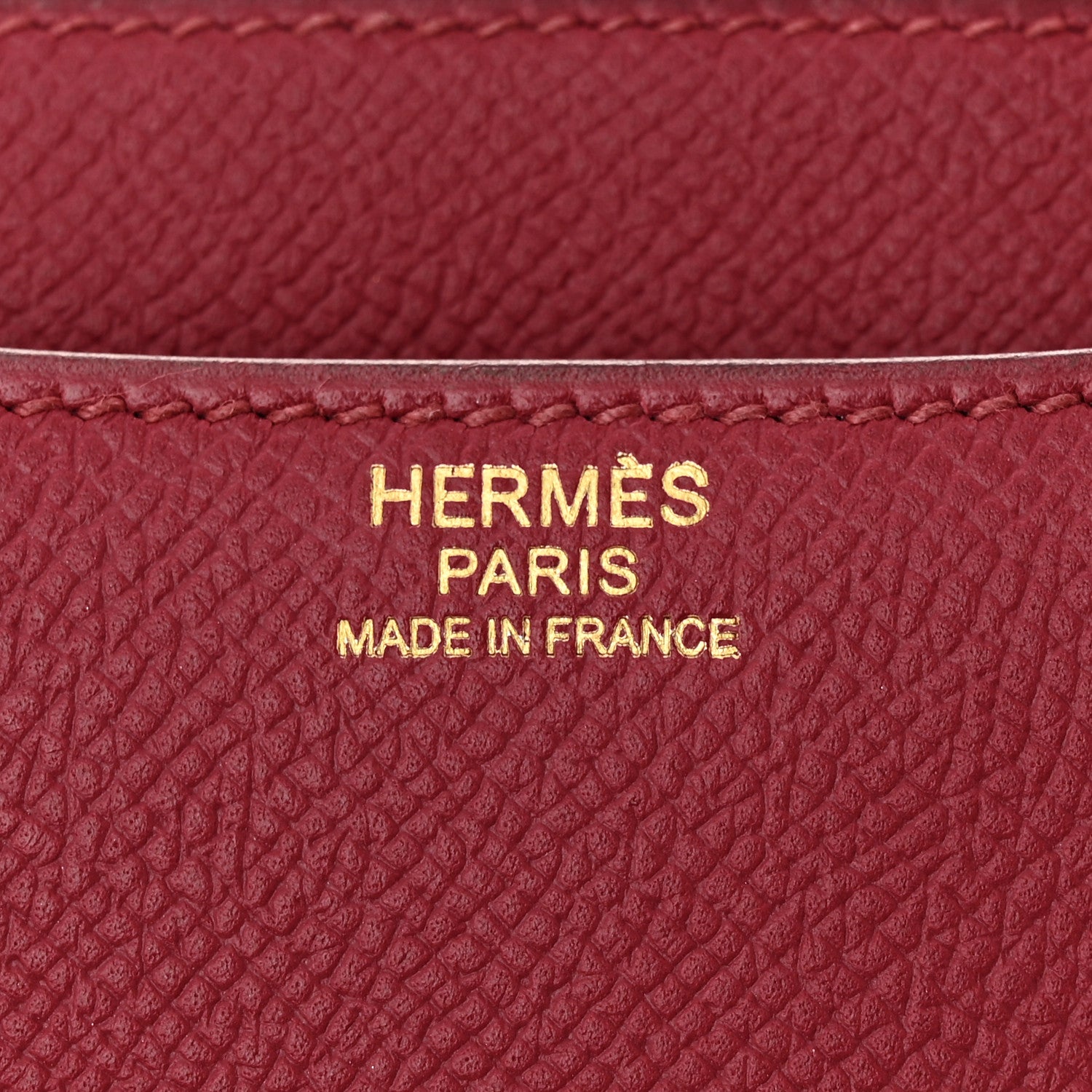 Hermes Epsom Constance 24 Rubis 6 of 10