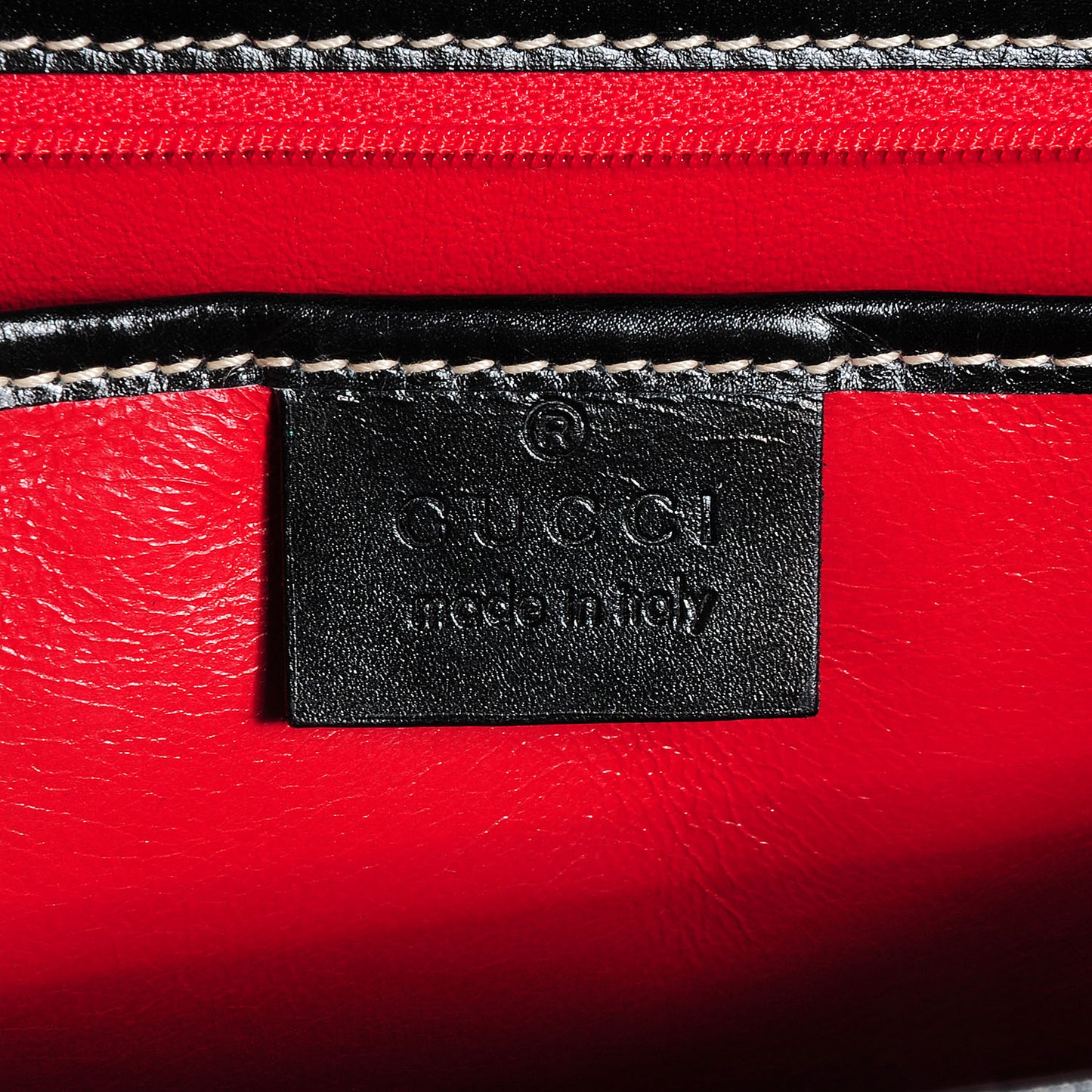 Leather Lady Lock Flap Tote Black