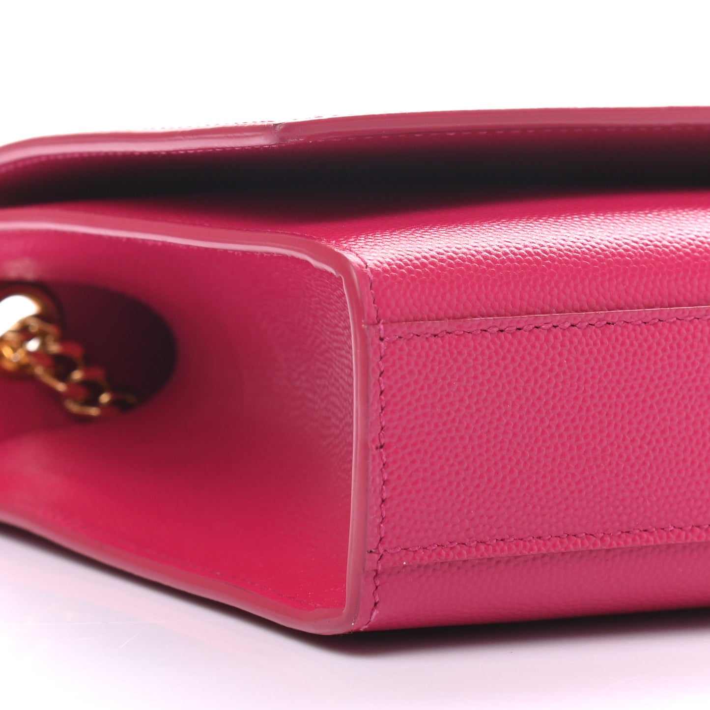 Grain De Poudre Medium Monogram Kate Satchel Lipstick Fuchsia