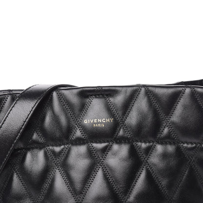 Givenchy Lambskin Quilted Mini GV Bucket Bag Black 8 of 11