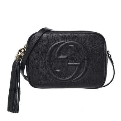 Gucci Pebbled Calfskin Small Soho Disco Bag Black 1 of 9