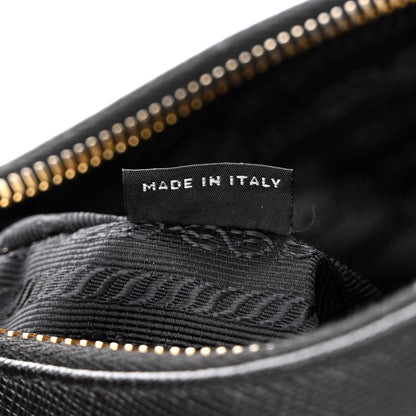Prada Saffiano Lux Re-Edition 2005 Shoulder Bag Black 8 of 12