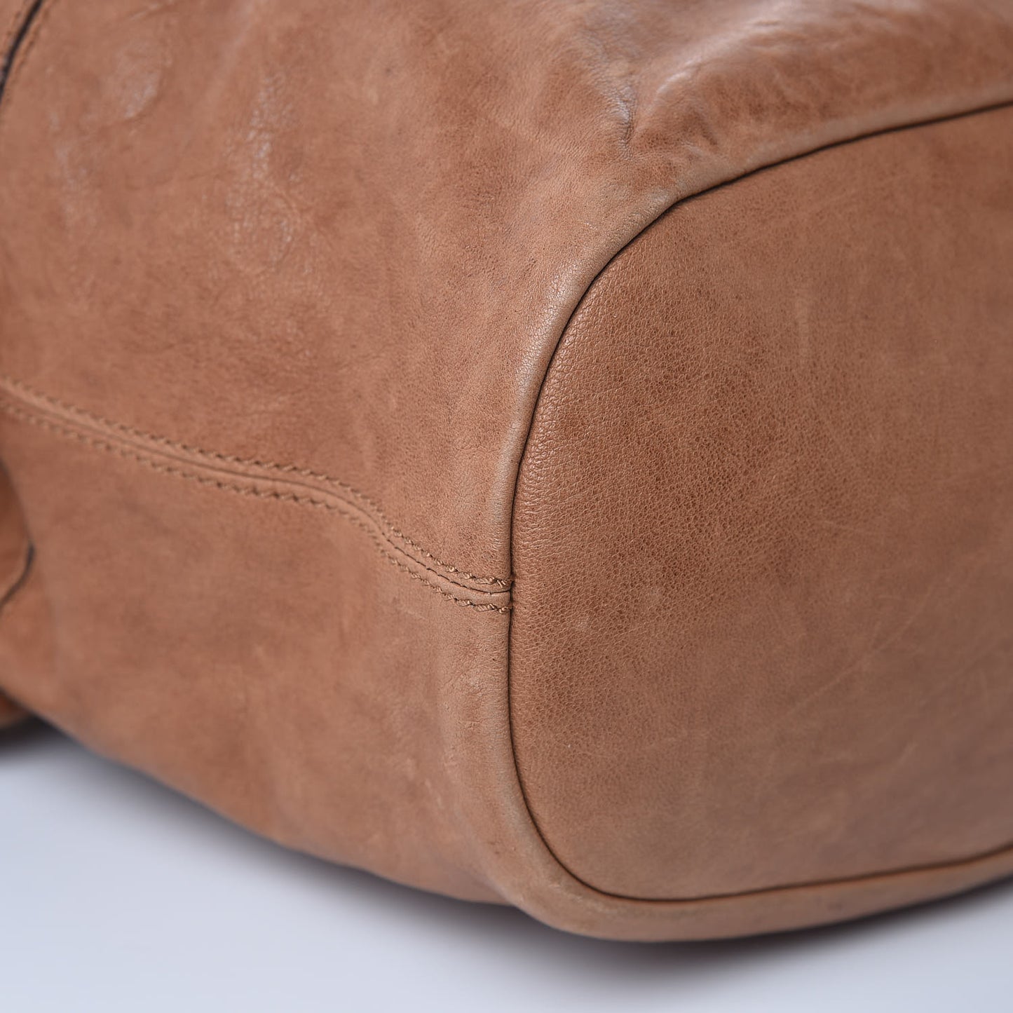 Wrinkled Lambskin Medium Nightingale Tan