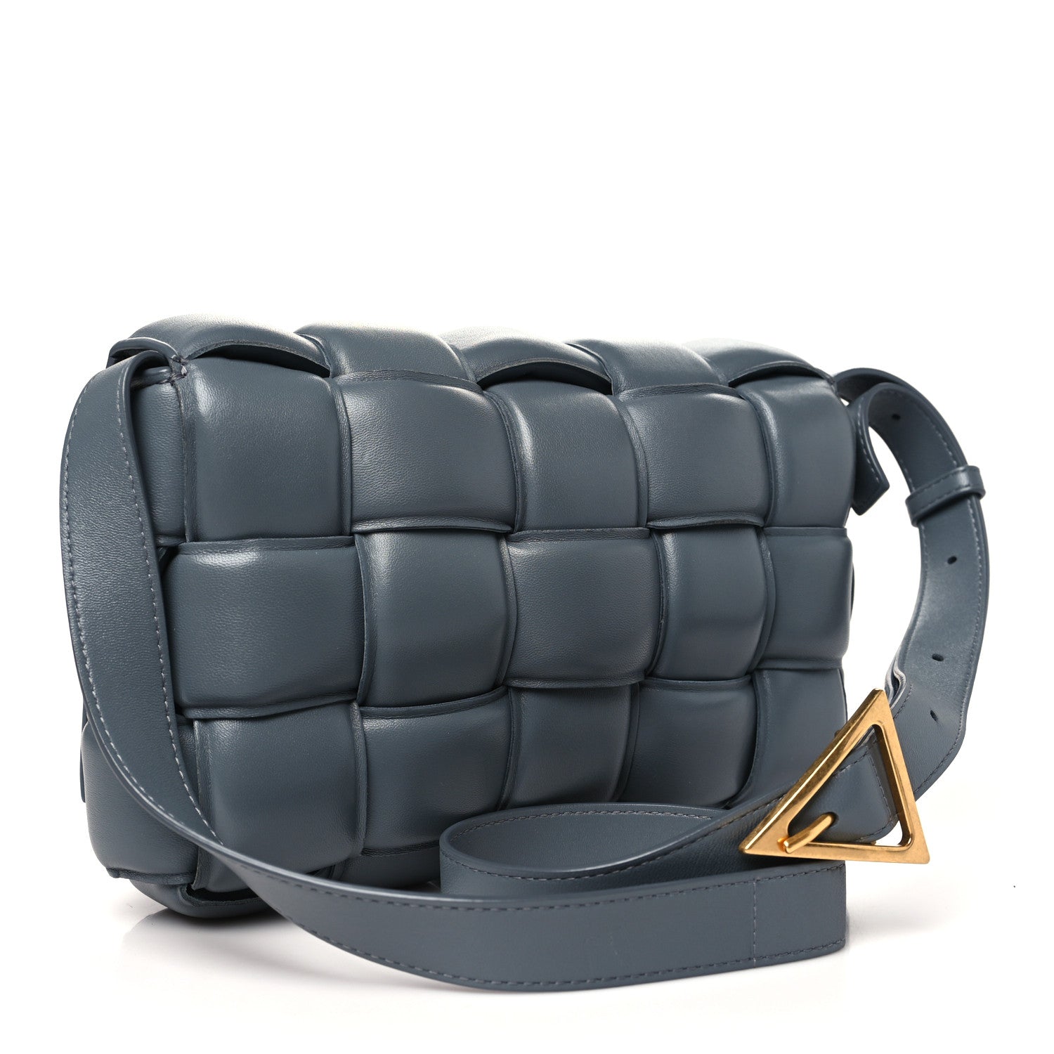 Bottega Veneta Nappa Maxi Intrecciato Padded Cassette Crossbody Bag Thunder 3 of 11