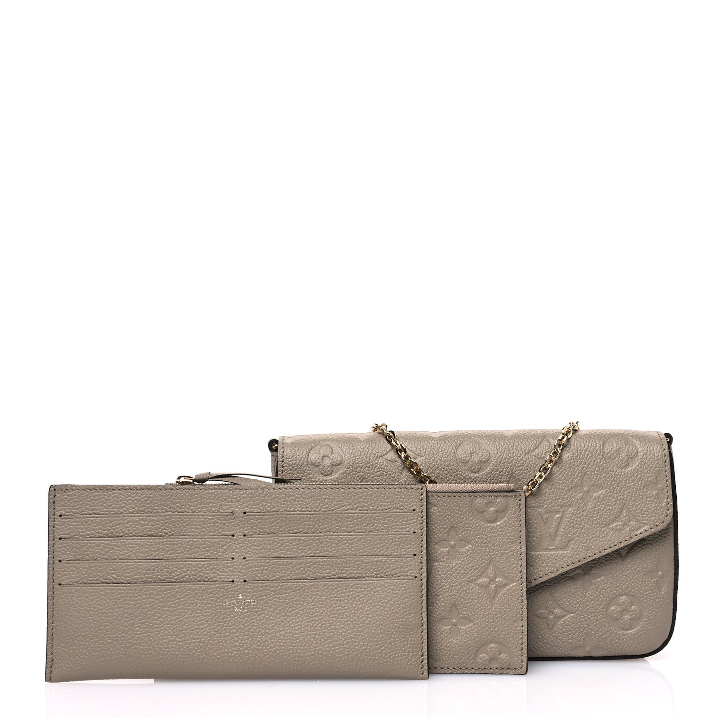 Empreinte Pochette Felicie Chain Wallet Tourterelle