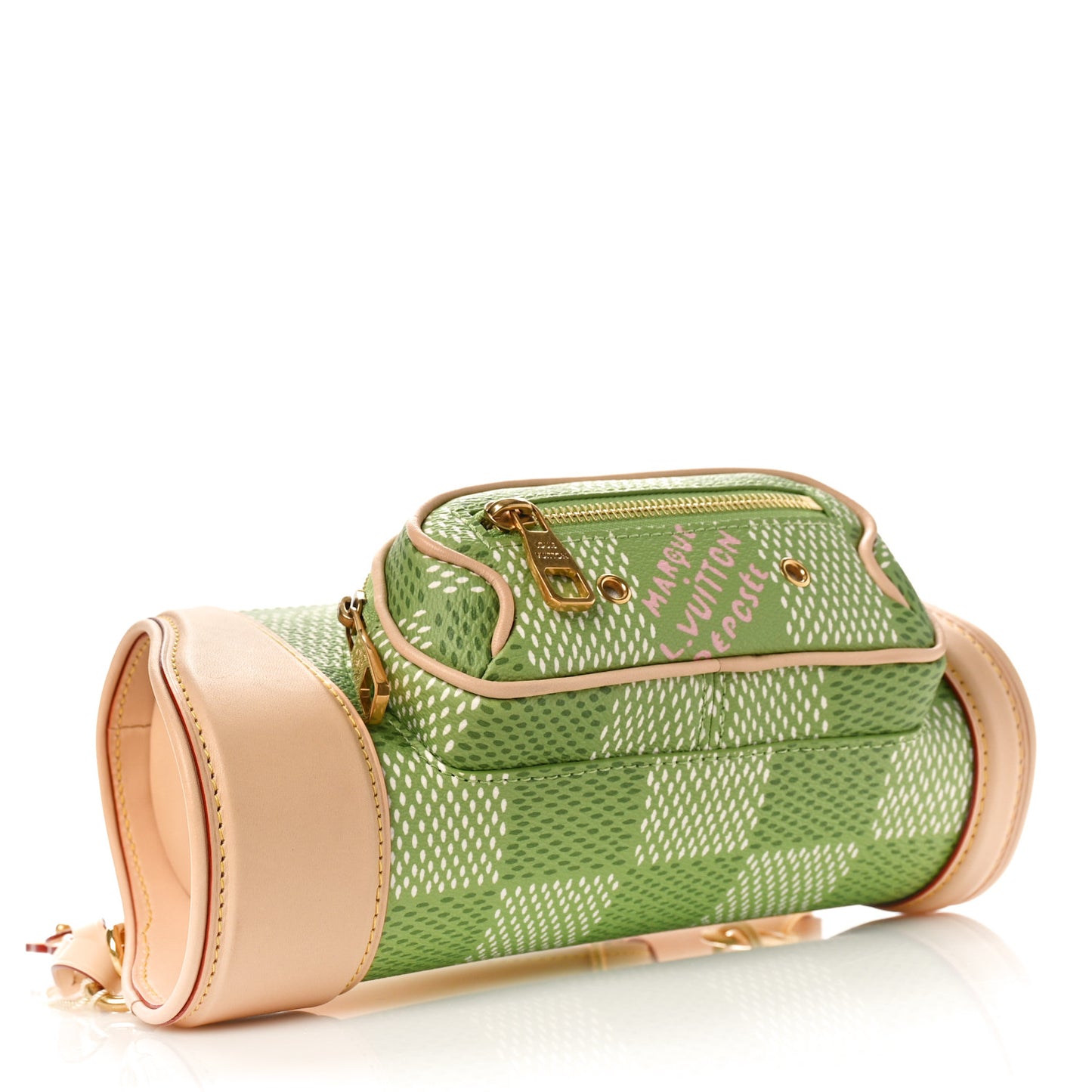 Damier Golf Mini Golf Bag Green