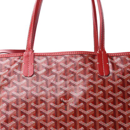 Goyard Goyardine Saint Louis PM Red 10 of 10