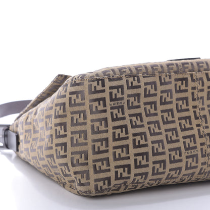 Fendi Zucchino Mama Baguette Dark Brown 6 of 11