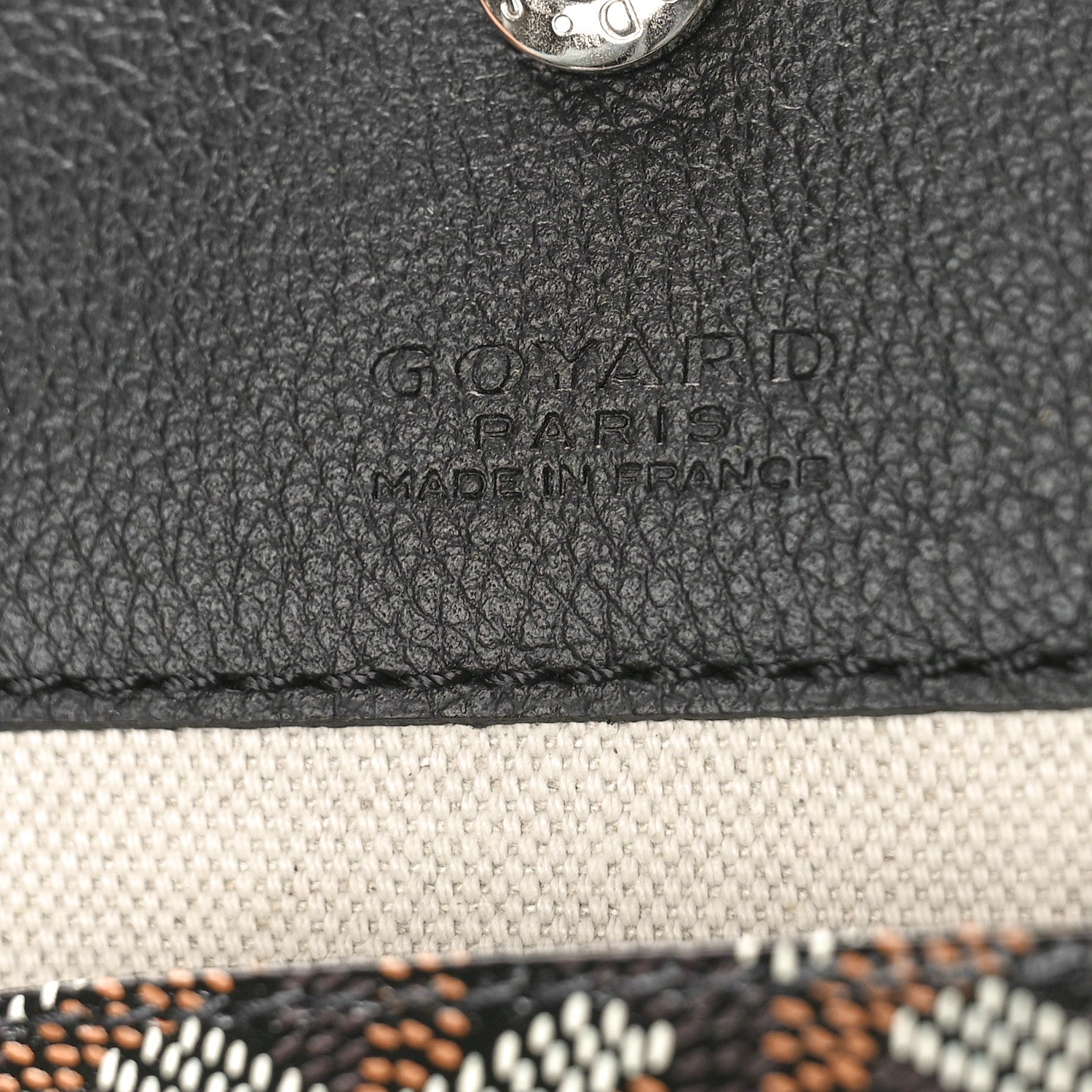 Goyard Goyardine Saint Louis GM Black 7 of 10