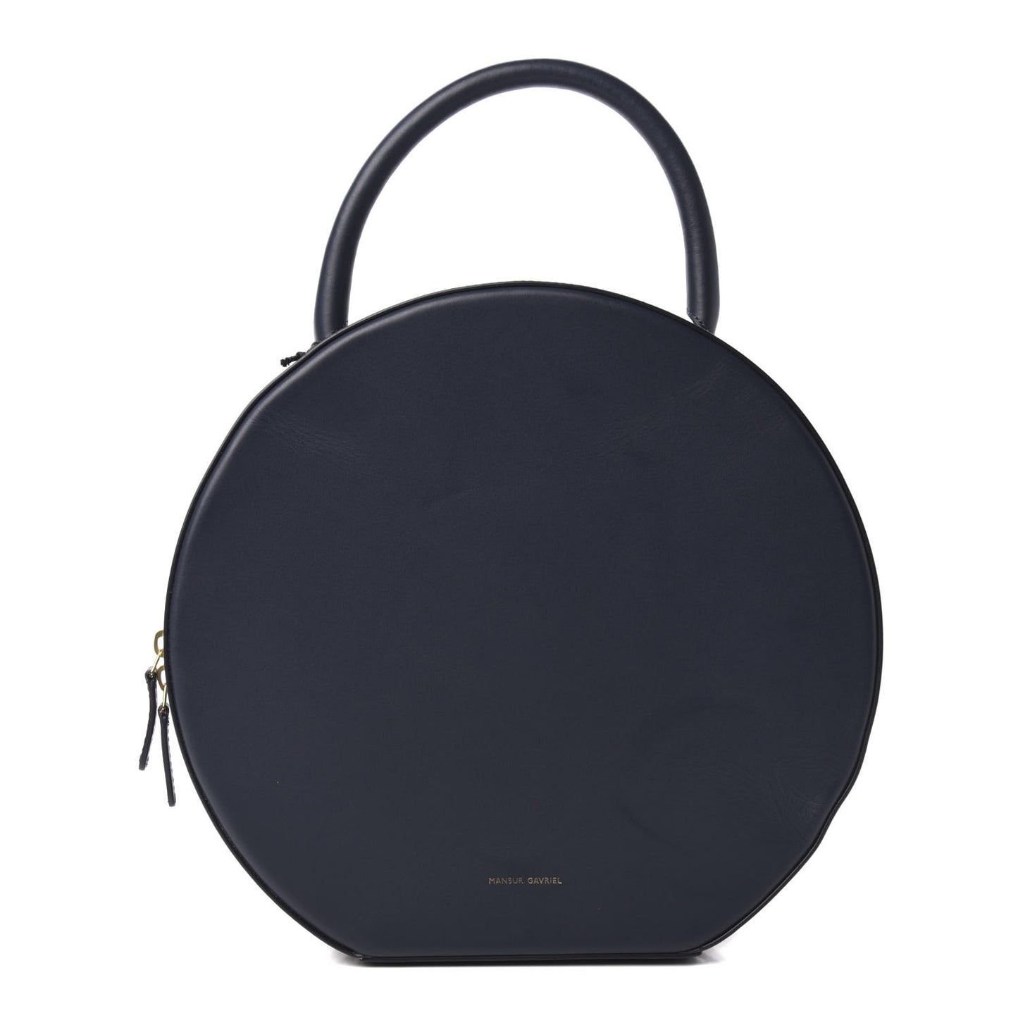 Calfskin Circle Bag Navy