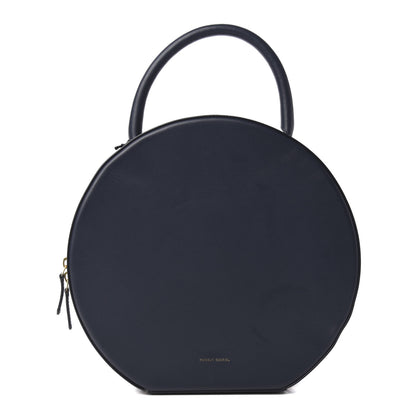 Mansur Gavriel Calfskin Circle Bag Navy 1 of 9
