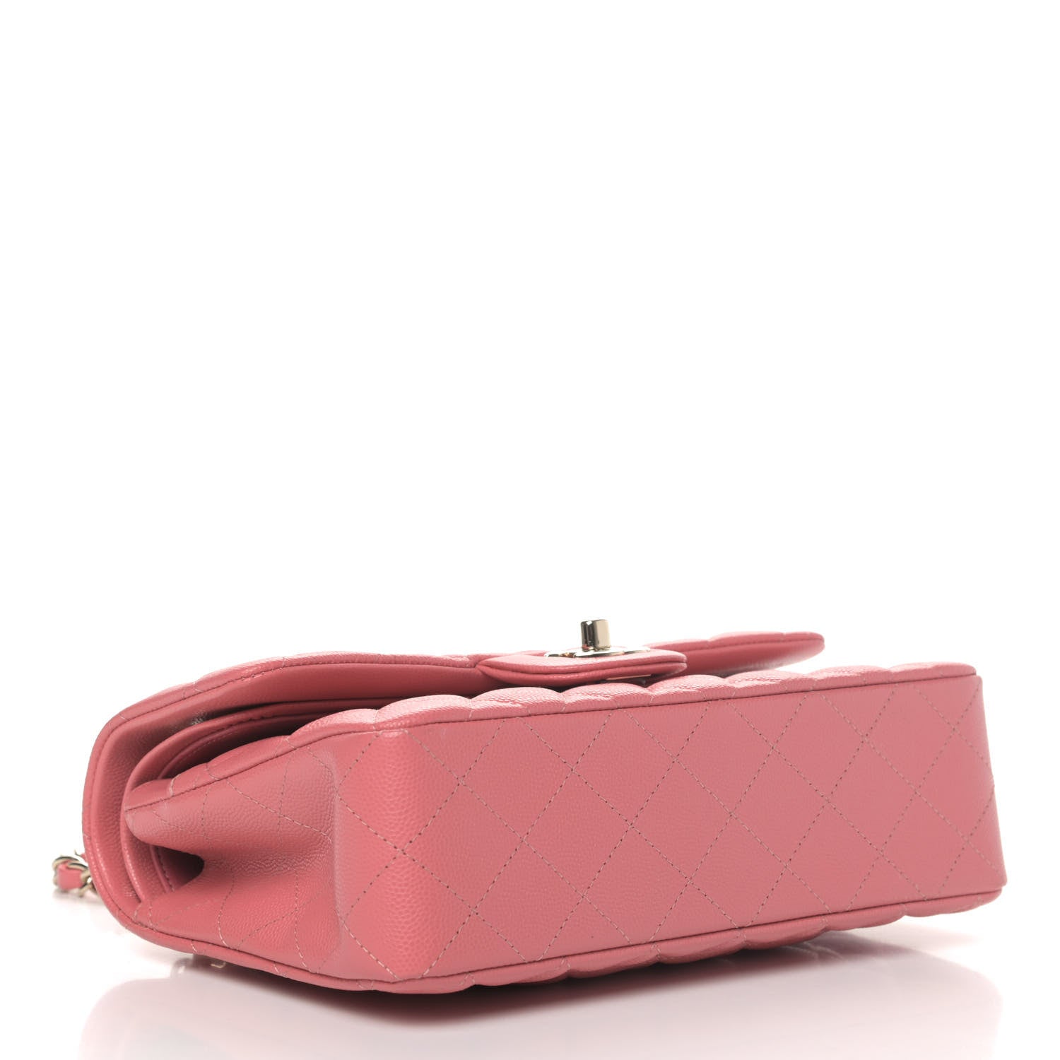 Chanel Caviar Quilted Small Double Flap Pink 3 of 4