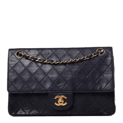 Chanel Lambskin Quilted Small Double Flap Black 1 of 18