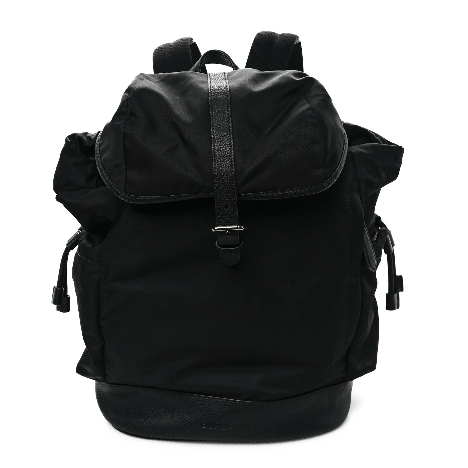 Burberry Nylon Grained Calfskin Watson Diaper Bag Black 1 of 13