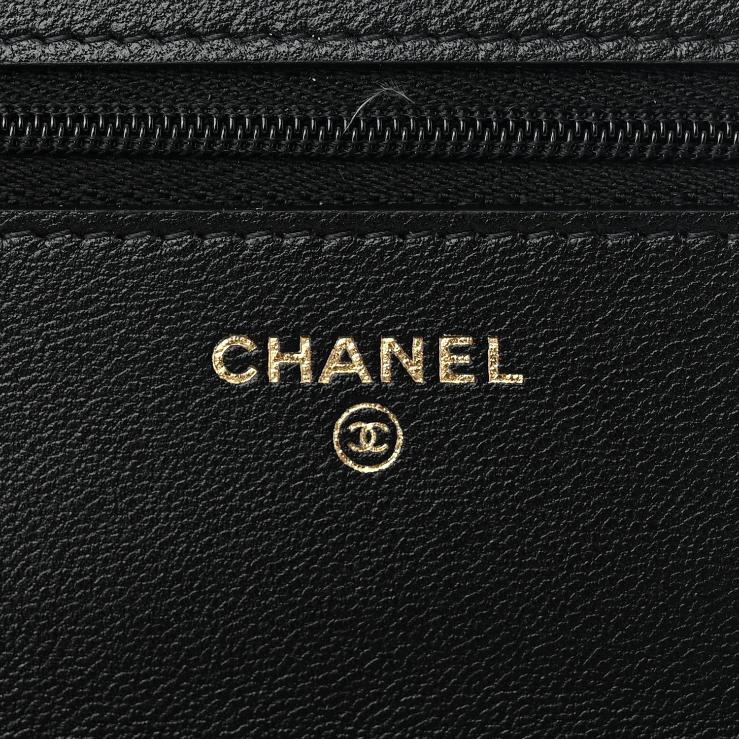 Chanel Lambskin Plexiglass Quilted Coco Love Wallet On Chain WOC Black 6 of 12