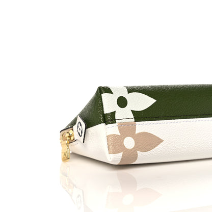 Louis Vuitton Monogram Giant Cosmetic Pouch Kaki 7 of 8