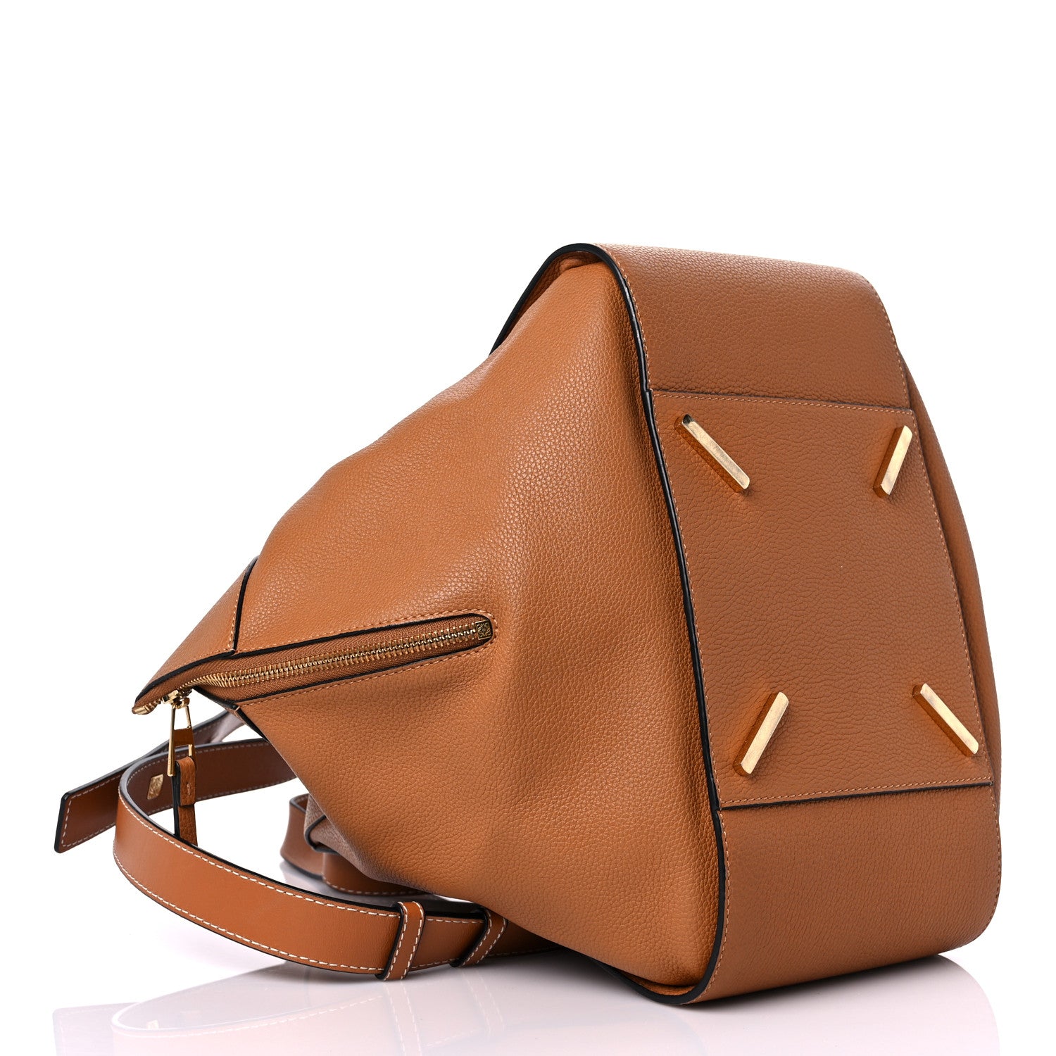 Loewe Calfskin Medium Hammock Shoulder Bag Light Caramel 3 of 14
