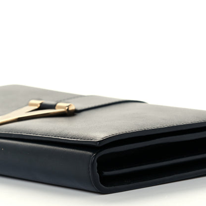 Saint Laurent Calfskin Classic Y Ligne Chain Wallet Black 10 of 10