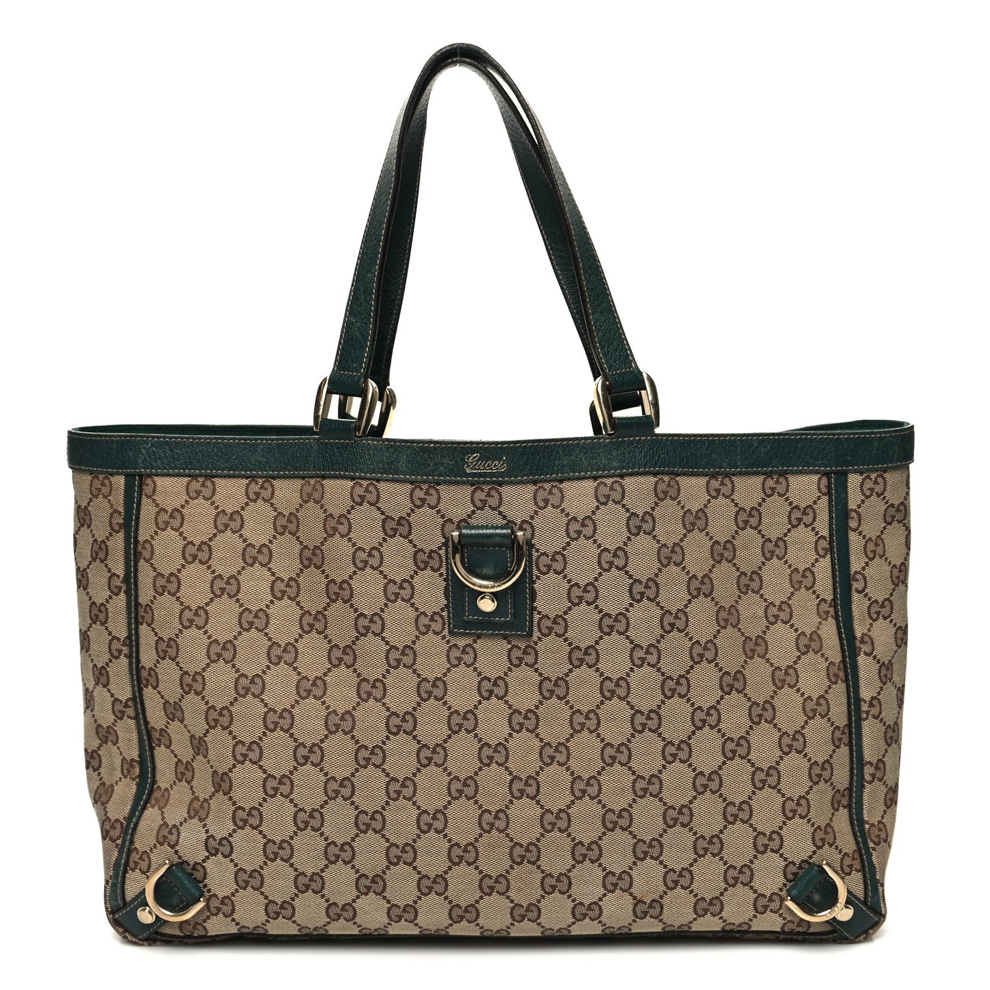 Monogram Large Abbey Tote Green