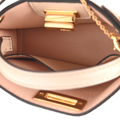 Fendi Nappa Sigma Pico Peekaboo Charm Poudre 5 of 9