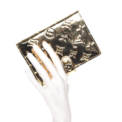 Louis Vuitton Monogram Miroir Small Ring Agenda Gold 2 of 7