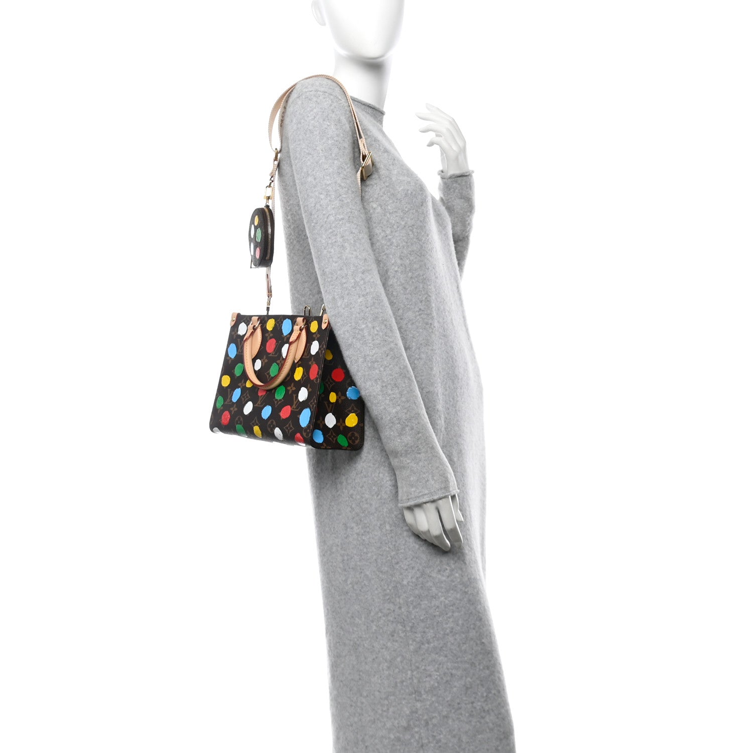 Louis Vuitton LV X YK Monogram Dots Onthego PM Multicolor 2 of 9