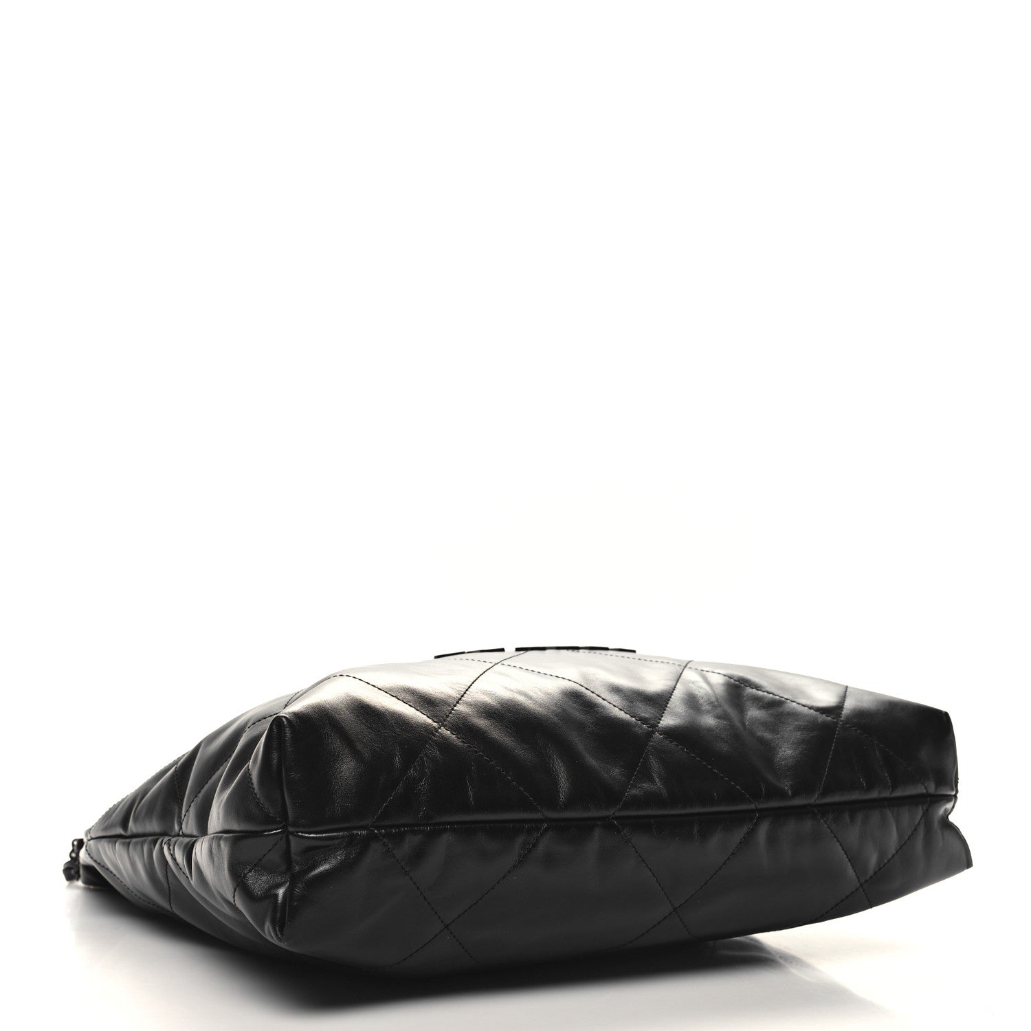 Chanel Shiny Calfskin Quilted Chanel 22 So Black 5 of 13