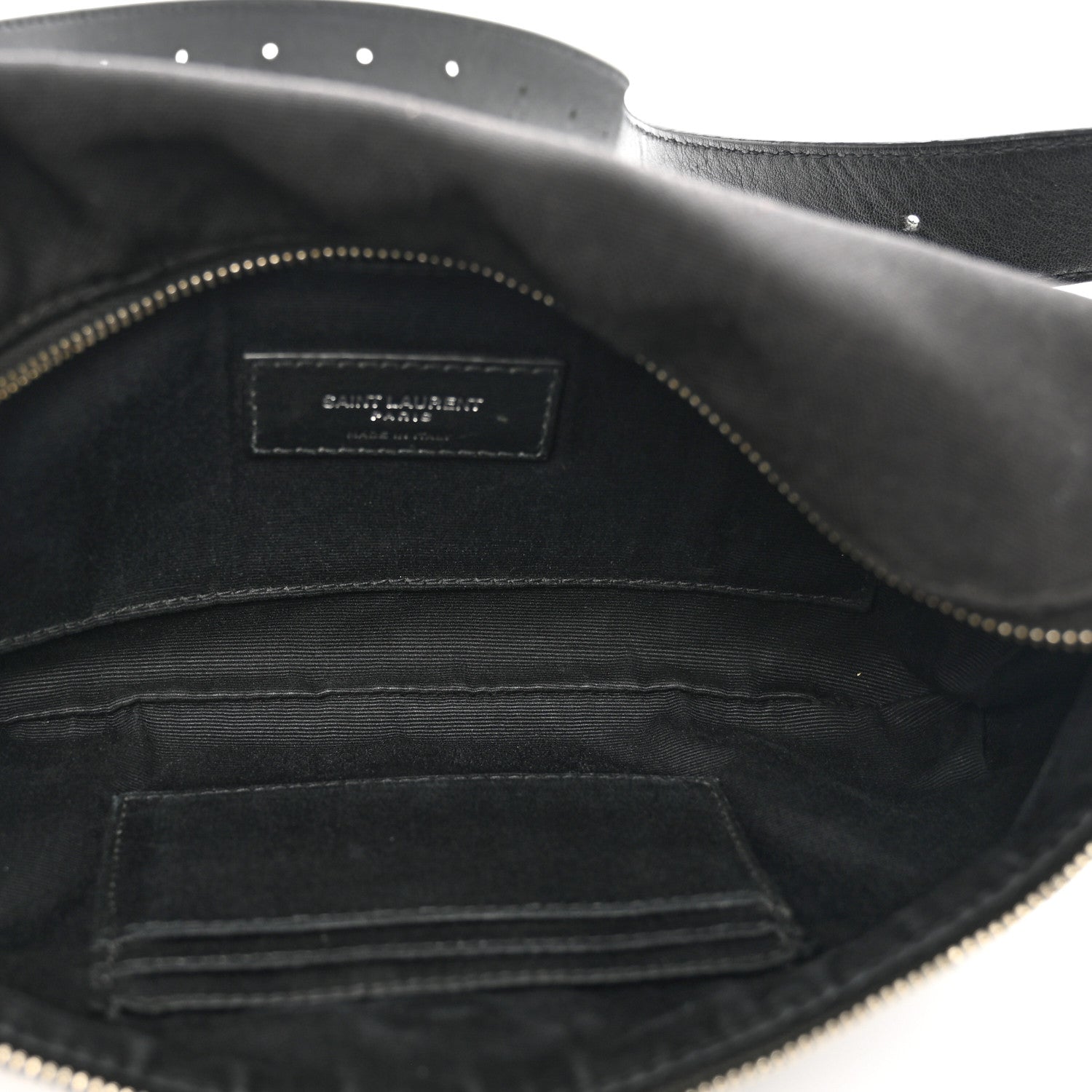 Saint Laurent Canvas Monogram Belt Bag Black 5 of 10