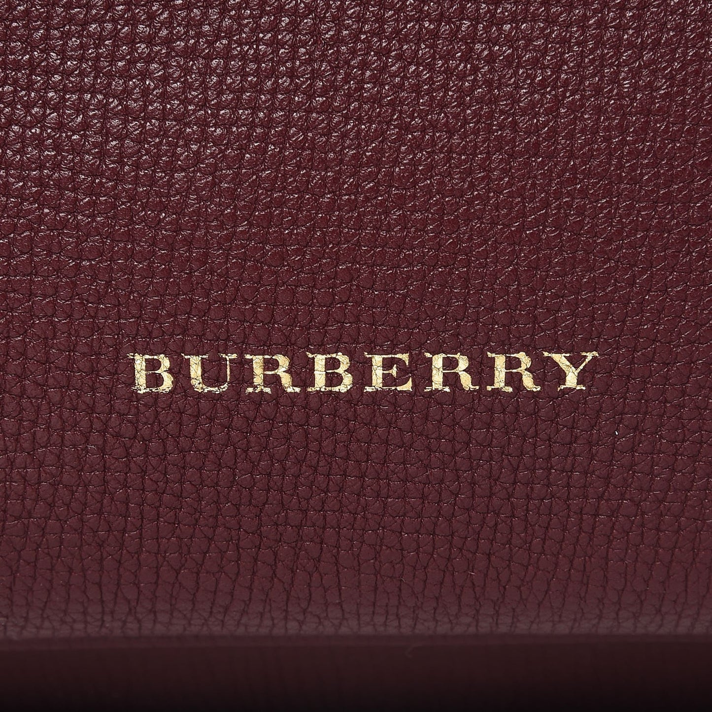 Grainy Calfskin Medium Honeybrook Tote Dark Plum