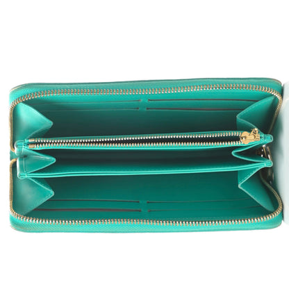 Louis Vuitton Vernis Zippy Wallet Blue Lagon 5 of 17