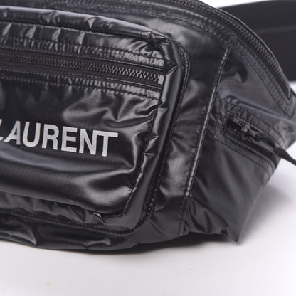 Saint Laurent Nylon Logo Ripstop Body Belt Bag Black 9 of 9