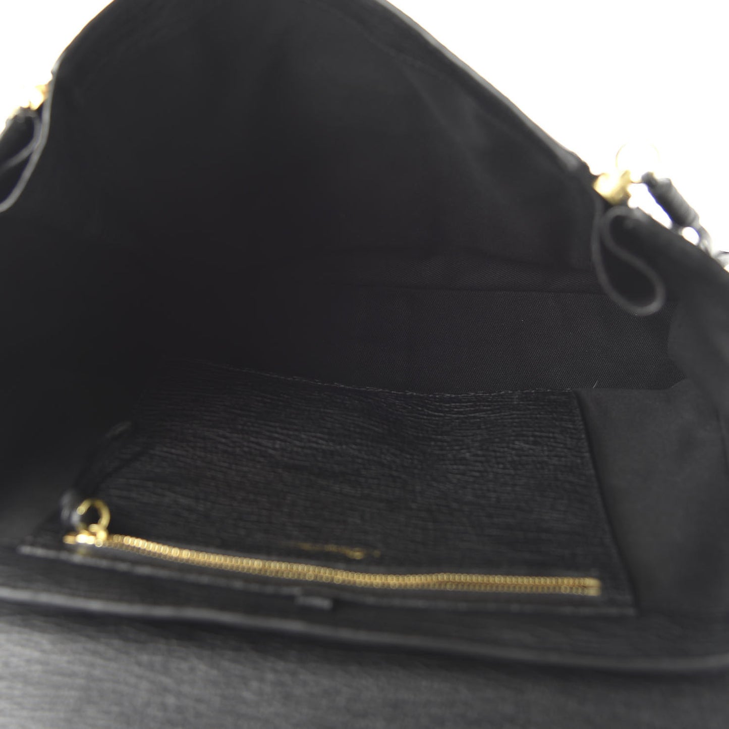 3.1 Textured Calfskin Large Pashli Satchel Black