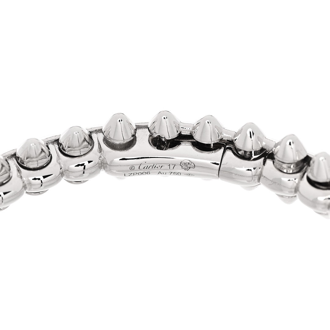 18K White Gold Medium Clash De Cartier Bracelet 17