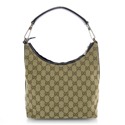 Gucci Monogram Small Hobo Ebony 1 of 13