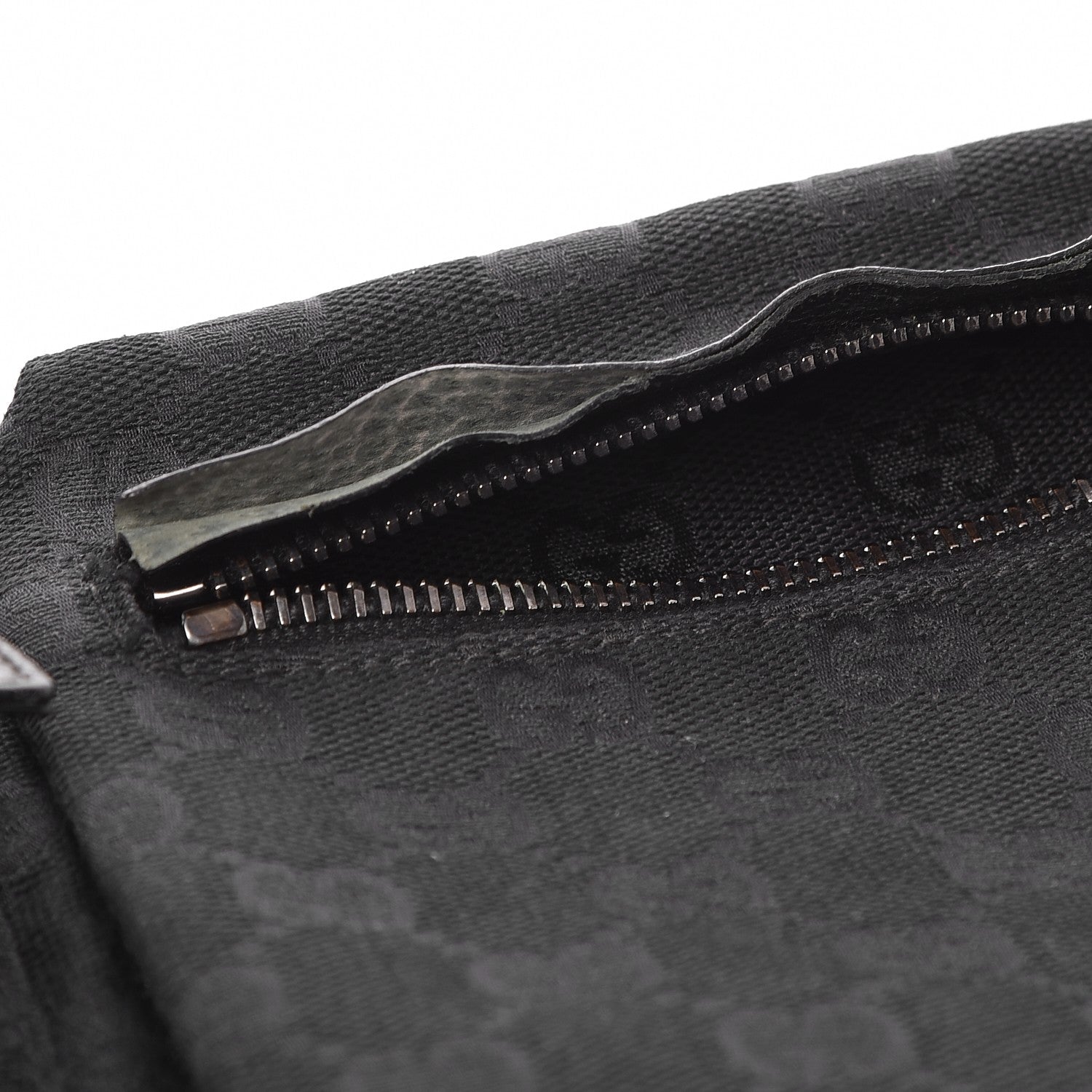 Gucci GG Monogram Double Pocket Belt Bag Black 8 of 8