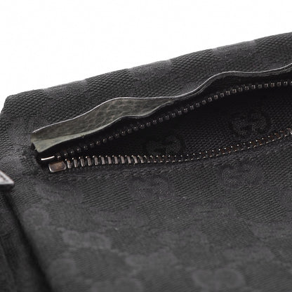 Gucci GG Monogram Double Pocket Belt Bag Black 8 of 8