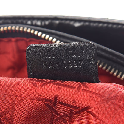Christian Dior Patent Cannage Medium Lady Dior Black 9 of 13